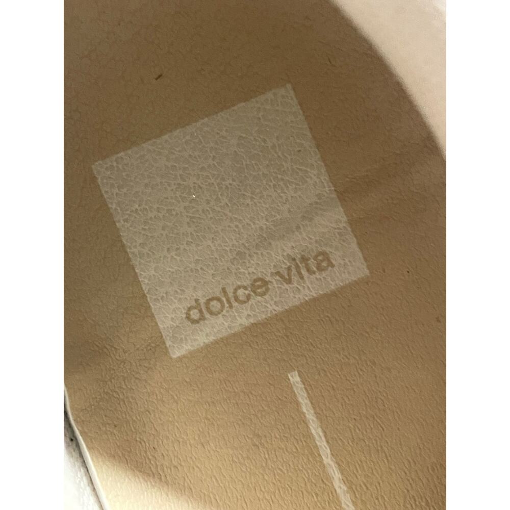 Dolce Vita Dolen Sneaker Platform Woven Sock Stretch Womens 8.5 Sandstone Knit - Picture 10 of 11